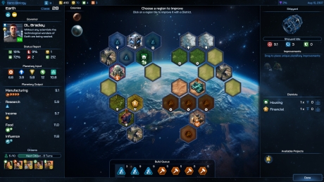 Galactic Civilizations IV: Screen zum Spiel Galactic Civilizations IV.