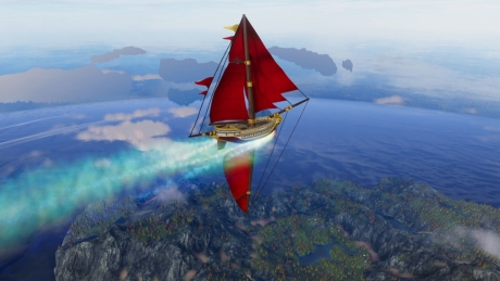 Airship: Kingdoms Adrift - Screen zum Spiel Airship: Kingdoms Adrift.