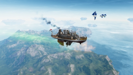 Airship: Kingdoms Adrift - Screen zum Spiel Airship: Kingdoms Adrift.