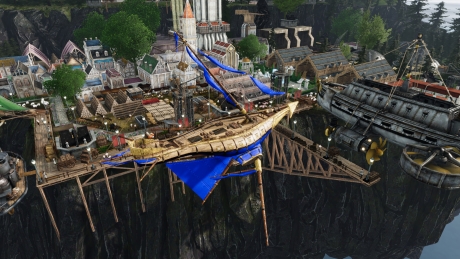 Airship: Kingdoms Adrift: Screen zum Spiel Airship: Kingdoms Adrift.