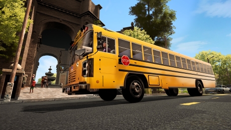 Bus Simulator 21 Next Stop - Official School Bus Extension: Screen zum Spiel Bus Simulator 21 Next Stop - Official School Bus Extension.