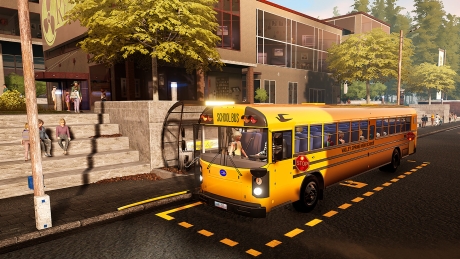 Bus Simulator 21 Next Stop - Official School Bus Extension - Screen zum Spiel Bus Simulator 21 Next Stop - Official School Bus Extension.