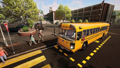 Bus Simulator 21 Next Stop - Official School Bus Extension - Screen zum Spiel Bus Simulator 21 Next Stop - Official School Bus Extension.