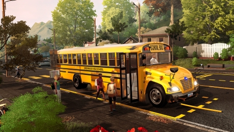 Bus Simulator 21 Next Stop - Official School Bus Extension: Screen zum Spiel Bus Simulator 21 Next Stop - Official School Bus Extension.