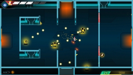 Berzerk: Recharged: Screen zum Spiel Berzerk: Recharged.