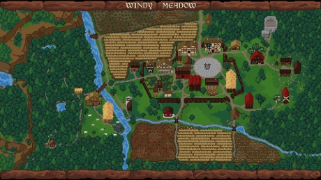 Windy Meadow - A Roadwarden Tale: Screen zum Spiel Windy Meadow - A Roadwarden Tale.