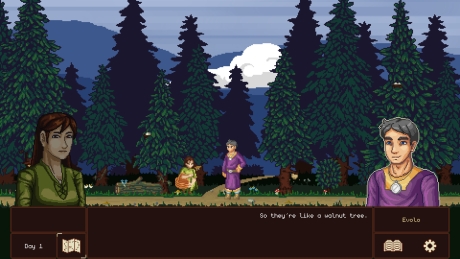 Windy Meadow - A Roadwarden Tale: Screen zum Spiel Windy Meadow - A Roadwarden Tale.