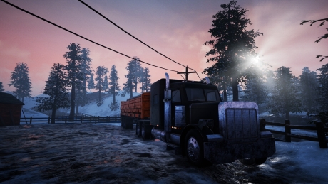 Alaskan Road Truckers - Screen zum Spiel Alaskan Road Truckers.