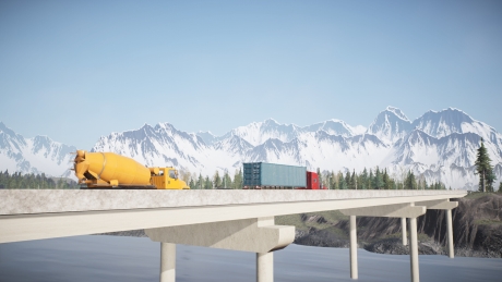 Alaskan Road Truckers: Screen zum Spiel Alaskan Road Truckers.