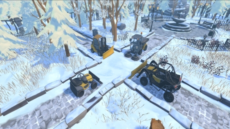 Plow the Snow!: Screen zum Spiel Plow the Snow!.