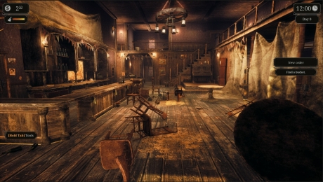 Saloon Simulator: Screen zum Spiel Saloon Simulator.