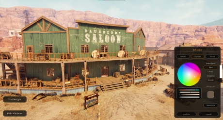 Saloon Simulator: Screen zum Spiel Saloon Simulator.