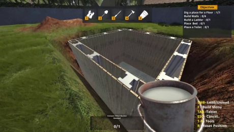 Bunker Builder Simulator - Screen zum Spiel Bunker Builder Simulator.