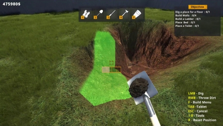 Bunker Builder Simulator - Screen zum Spiel Bunker Builder Simulator.