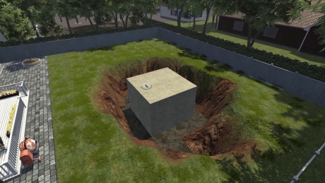 Bunker Builder Simulator: Screen zum Spiel Bunker Builder Simulator.