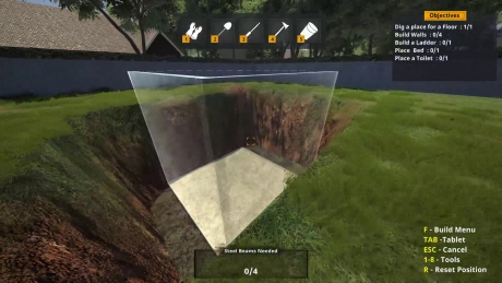 Bunker Builder Simulator - Screen zum Spiel Bunker Builder Simulator.