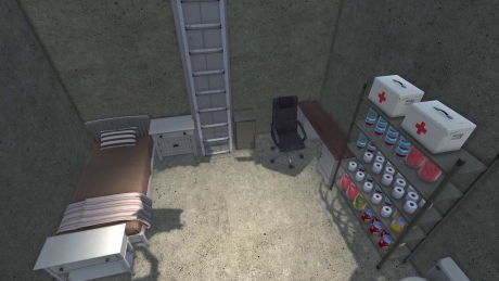 Bunker Builder Simulator: Screen zum Spiel Bunker Builder Simulator.