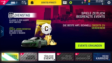 Asphalt 9: Legends - Screen zum Arcade Rennspiel Asphalt 9: Legends.