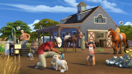 Die Sims 4: Pferderanch-Erweiterungspack: Screen zum Spiel Die Sims? 4 Pferderanch-Erweiterungspack.