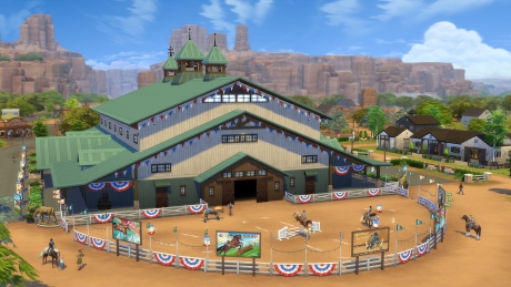 Die Sims 4: Pferderanch-Erweiterungspack - Screen zum Spiel Die Sims? 4 Pferderanch-Erweiterungspack.