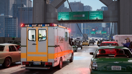 Ambulance Life: A Paramedic Simulator - Screen zum Spiel Ambulance Life: A Paramedic Simulator.