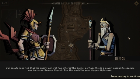 Legendary Hoplite - Screen zum Spiel Legendary Hoplite.