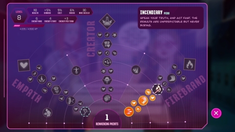 Invincible Presents: Atom Eve - Screen zum Spiel Invincible Presents: Atom Eve.