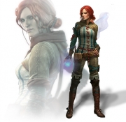 The Witcher 2: Assassins of Kings - Triss aus dem kommenden Rollenspiel Hit The Witcher 2: Assassins Of Kings.