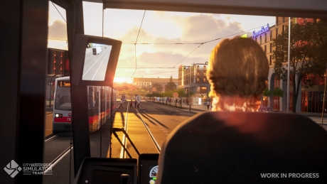 City Transport Simulator: Tram - Screen zum Spiel City Transport Simulator: Tram.