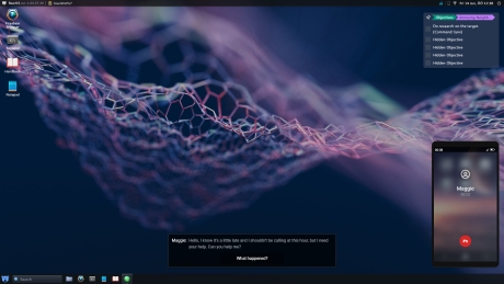 HackHub - Screen zum Spiel HackHub.