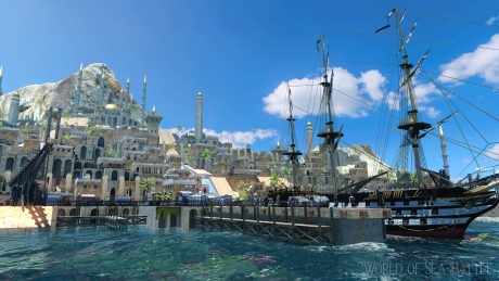 World of Sea Battle: Screen zum Spiel World of Sea Battle.
