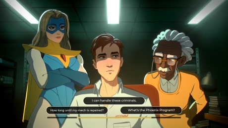 Dispatch: Screen zum Spiel Dispatch.