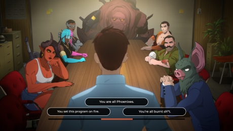 Dispatch: Screen zum Spiel Dispatch.