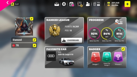 Race Max Pro: Screen zum Spiel Race Max Pro.