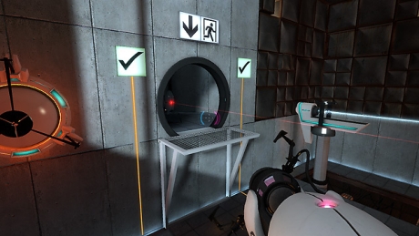 Portal: Screen zum Spiel Portal.