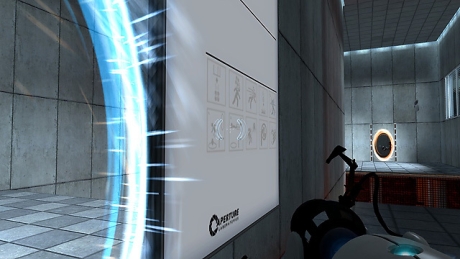 Portal: Screen zum Spiel Portal.