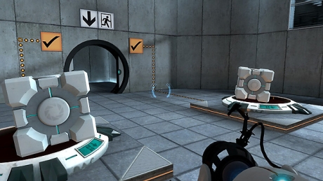 Portal: Screen zum Spiel Portal.