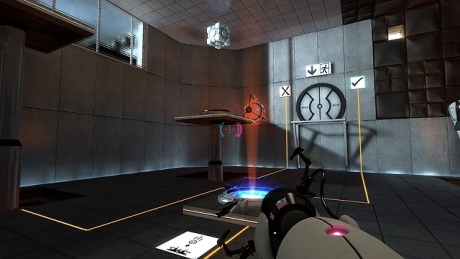 Portal: Screen zum Spiel Portal.