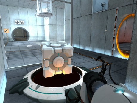 Portal: Screen zum Spiel Portal.