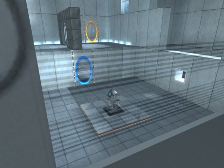 Portal: Screen zum Spiel Portal.