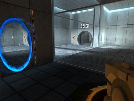 Portal: Screen zum Spiel Portal.