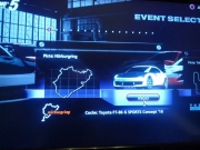Gran Turismo 5 - Menübildschirm aus dem Rennspiel