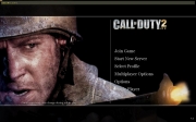 Call of Duty 2 - Ansicht - Custom Main Menue