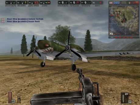 Battlefield 1942: The Road to Rome: Screen zum Spiel Battlefield 1942: The Road to Rome.