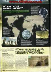 Call of Duty: Modern Warfare 2 - Scanns aus der PSM3 Preview zu  	
Call of Duty: Modern Warfare 2.
